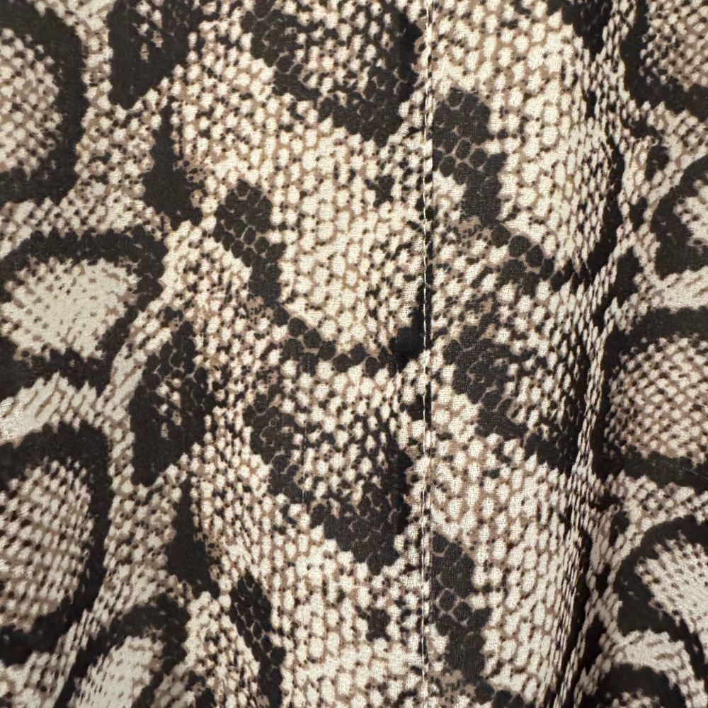 NEW Good American The Sheer Snake Skin Python Robe - Picture 10 of 10